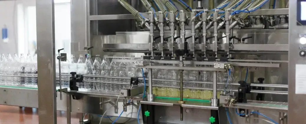 Bottling at UKR AGROSUN OIL