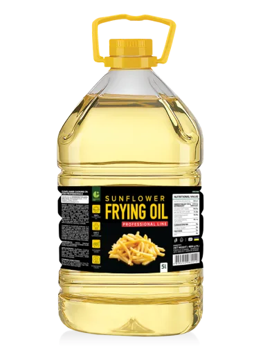 SUNFRY Chef's Choice frying sunflower oil in a PET bottle with handle
