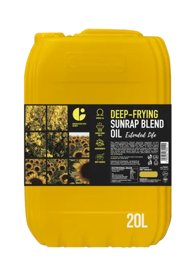 SUNRAP Chef's Choice deep frying oil, 20L jerry can