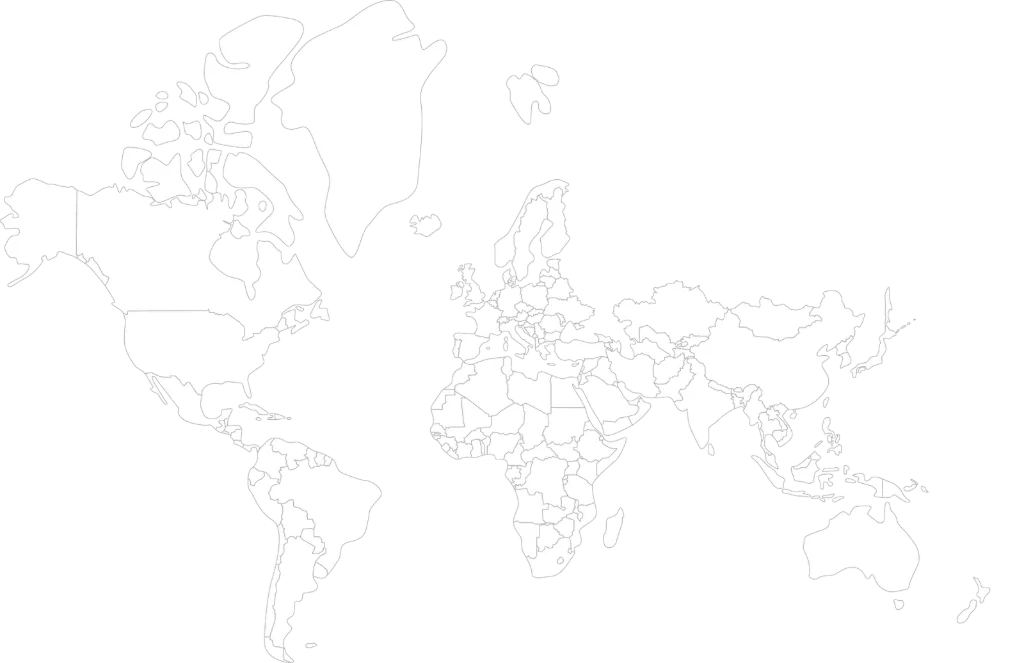 World map of UKR AGROSUN OIL supply to 5 continents